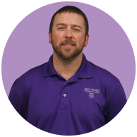 Soft Touch Furniture's expert craftsman Bryan Greenshaw the Upholstery Shop Manager