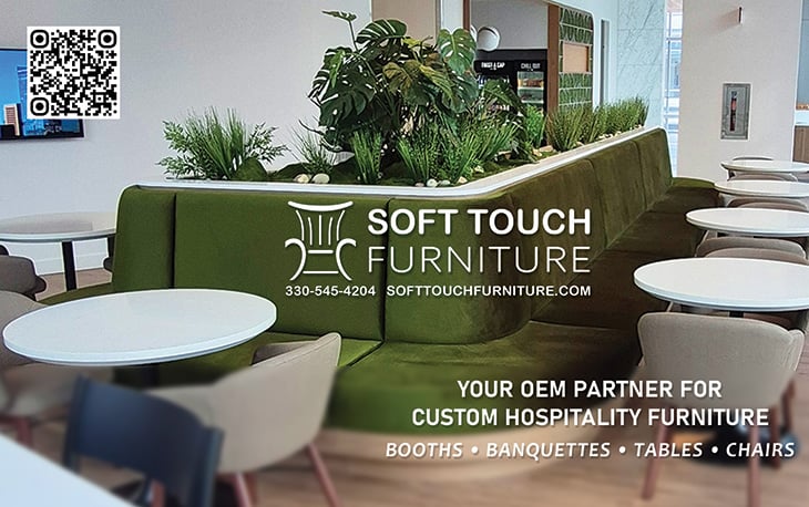 Soft Touch Furniture Advertisement featured in Woodworking Network FDMC